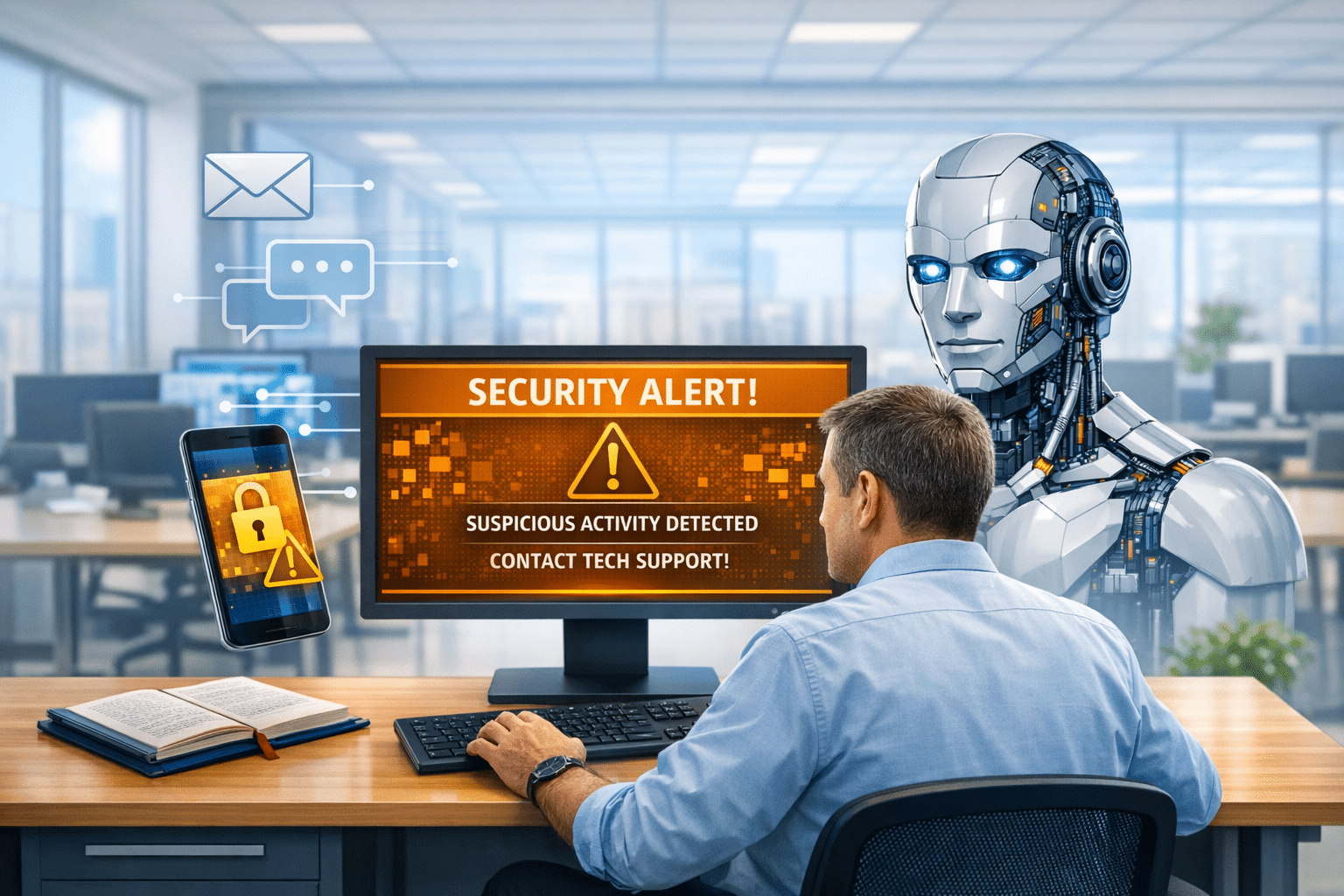 Read more about the article How To Spot An AI Tech Support Scam